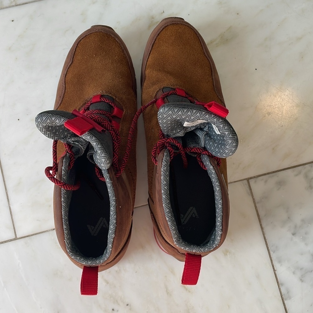 Forsake Men's Brown and Red Athletic Shoes - Picture 8 of 11